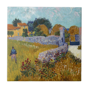 Farmhouse in Provence (1888), Vincent Van Gogh Kakelplatta