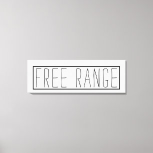 Farmhouse Inspired Free Range Kitchen Decor Canvastryck