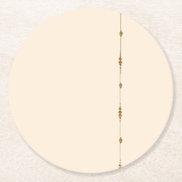 Farmhouse kök Botanisk Bord Underlägg Papper Kvadrat