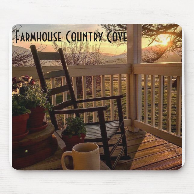 Farmhouse Land Cove Mousepad Musmatta (Framsidan)
