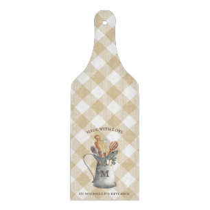 Farmhouse Monogram Namn Charcuterie board