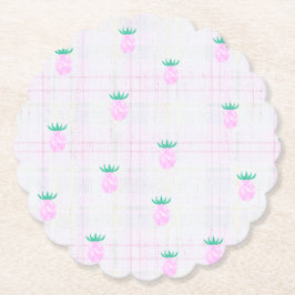 Farmhouse Pineapple Oasis Underlägg Papper