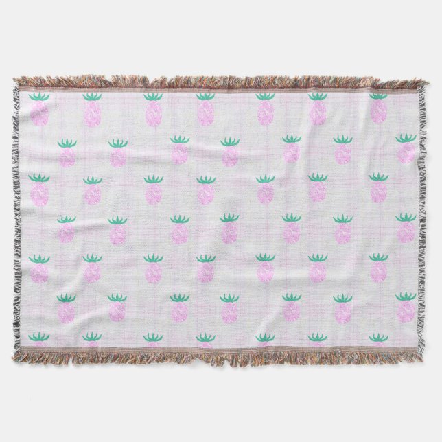 Farmhouse Pineapples Filt (Framsidan)