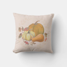 Farmhouse Pumpkin Dekorativ kudde