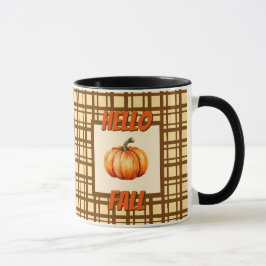 Farmhouse Pumpkin Fall Play Rustic Stil Mugg