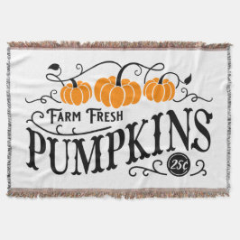 Farmhouse Pumpkin Patch Filt