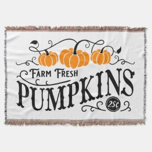 Farmhouse Pumpkin Patch Filt