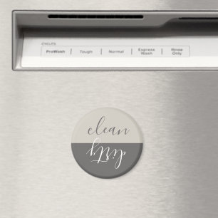 Farmhouse Rustic Beige Grått Dishwasher Magnet