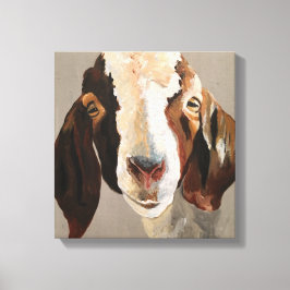 Farmhouse Show Goat Painting Wall Art på Canvas
