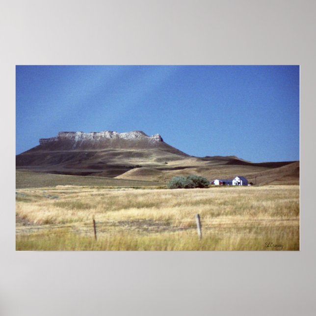 Farmhouse South Dakota Poster (Framsidan)