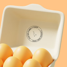 Farmhouse Stil Anka Egg carton Wood Art Frimärke