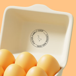 Farmhouse Stil Anka Egg carton Wood Art Frimärke Stämpel