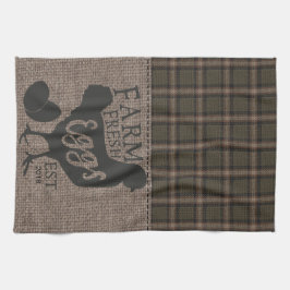 Farmhouse Stil Farm Fresh Personlig Dishtowel Kökshandduk