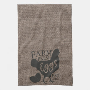 Farmhouse Stil Farm Fresh Personlig Dishtowel Kökshandduk