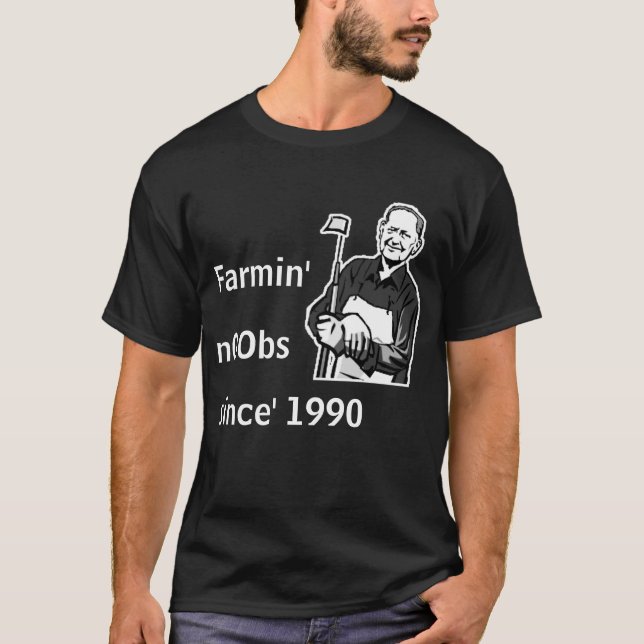 Farmin since 1990 t shirt (Framsida)