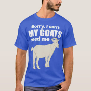 Farming Funny Goat Älskare Farmer Farm Animal Goat T Shirt
