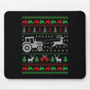 Farming Tractor Reindeer Farm Funny Farmer Ugly Ch Musmatta