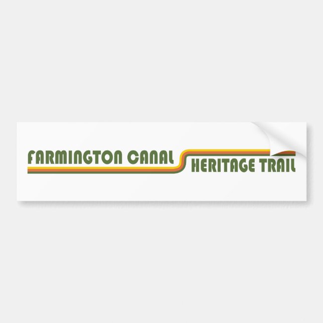 Farmington Canal Heritage Trail Bildekal (Framsidan)