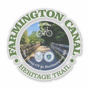 Farmington Canal Heritage Trail (c) Klistermärken