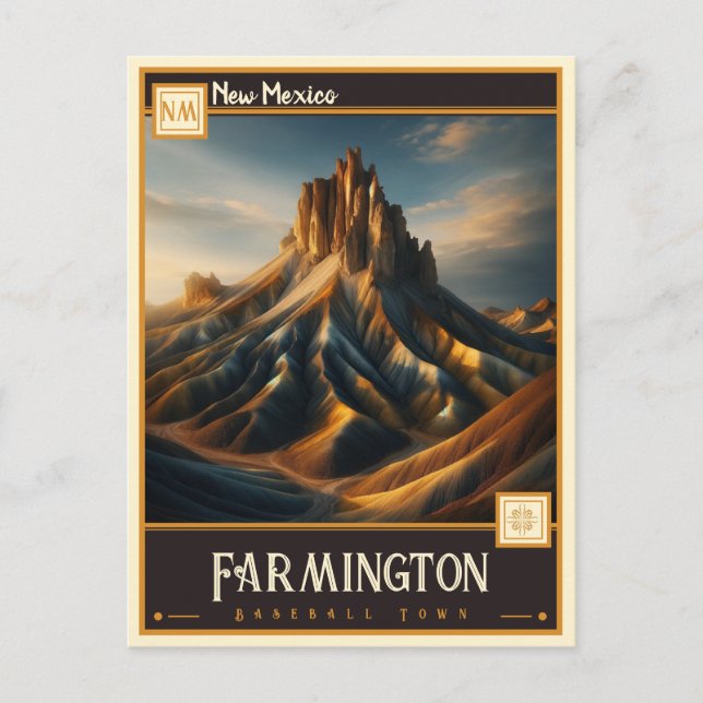 Farmington New mexico | VINTAGE Vykort (Framsida)