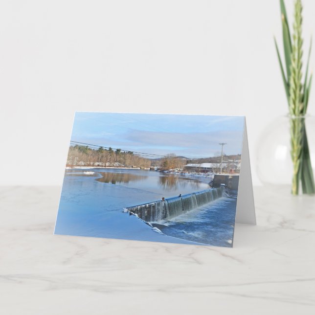 Farmington River Notecard Kort (Framsida)