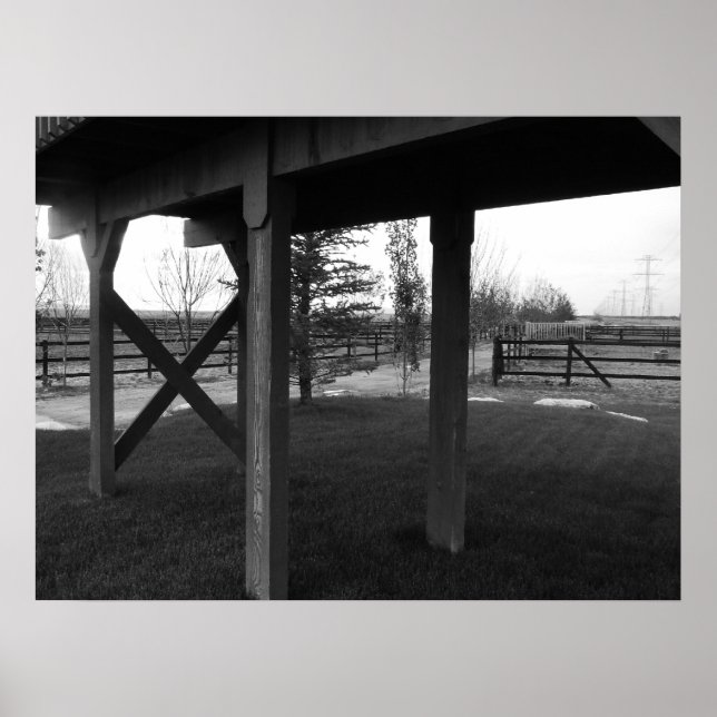 Farmington Utah Horse Farm Poster (Framsidan)