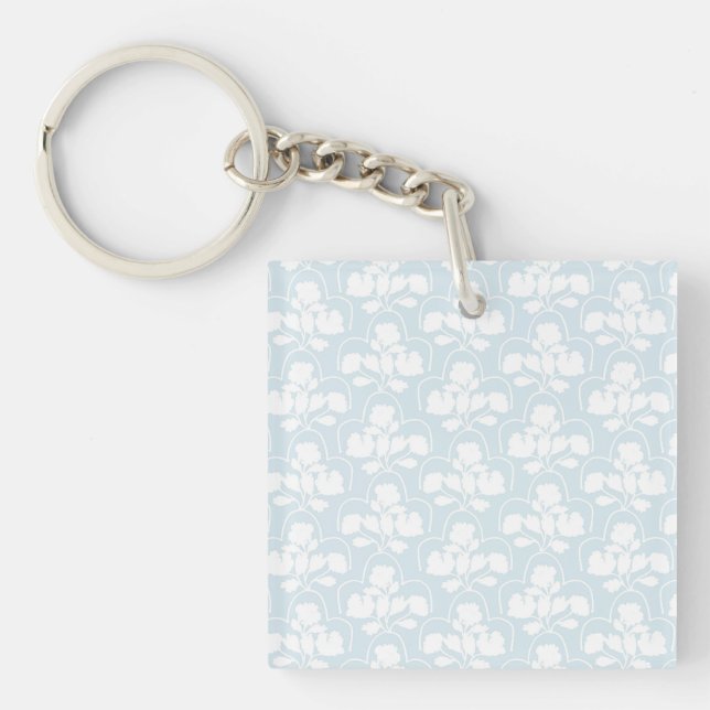 FarmMillenium Blommigt Flowers Acrylic Keychain (Framsidan)