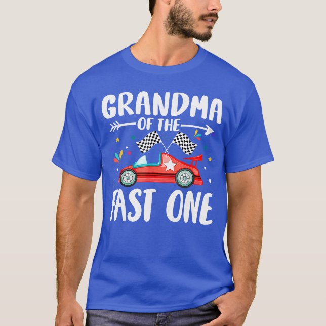 Farmor av den snabba födelsetalen i första Tävling T Shirt (Framsida)