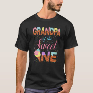 Farmor av sötad en första födelsedagsmatchande fam t shirt