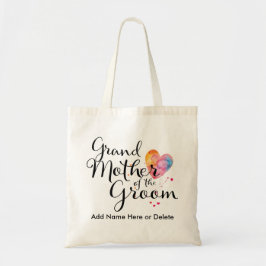 Farmor av vattenfärgen för brudgumbudgettoto tygkasse