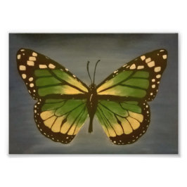 Farmor Butterfly 5x7 Skriv ut Fototryck