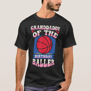 Farmor-farfar på Baller Basketball Theme T Shirt