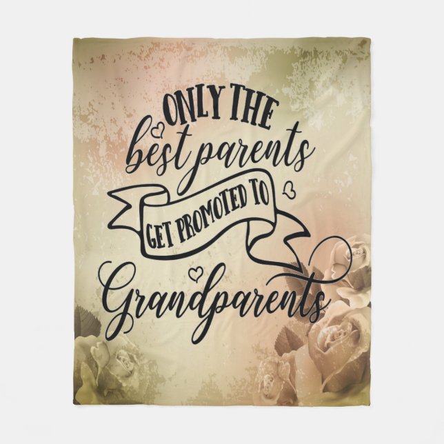 farmor fleecefilt (Framsidan)