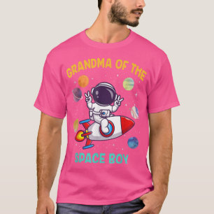 Farmor från Astronaut Space Boy Theme  T Shirt