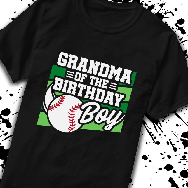 Farmor från Birthday Boy Boys Baseball farmor T Shirt (Skapare uppladdad)