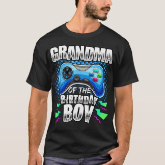 Farmor från Birthday Boy Matching Video Game Bi T Shirt