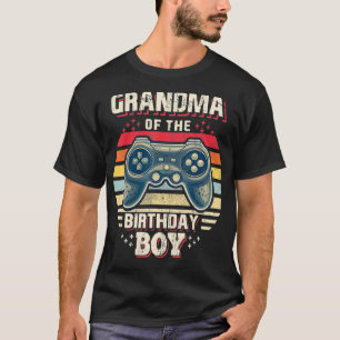 Farmor från Birthday Boy Matching Video Game Bi T Shirt