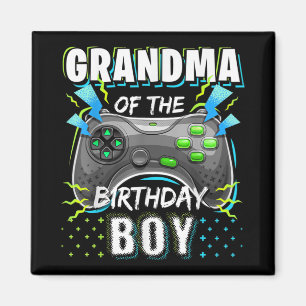 Farmor från Birthday Boy Matching Video Game Magnet
