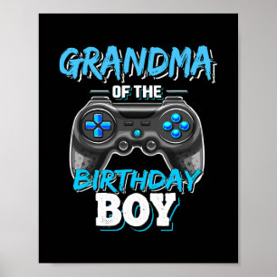 Farmor från Birthday Boy Matching Video Game Poster
