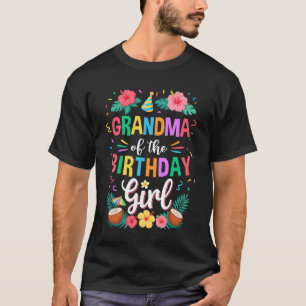 Farmor från Birthday Girl Aloha Hawaii Party 1s T Shirt