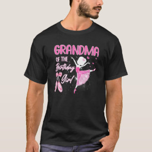 Farmor från Birthday Girl Ballerina Ballet Danc T Shirt