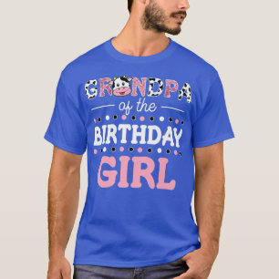 Farmor från Birthday Girl Farm Cow Pappa Pappa T Shirt