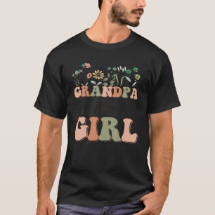 Farmor från Birthday Girl Wildbloms första födelse T Shirt
