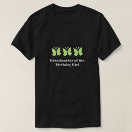 Farmor från Butterfly Birthday Girl T Shirt