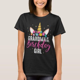 Farmor från dagstidningen Grandma Gift Unicorn T Shirt