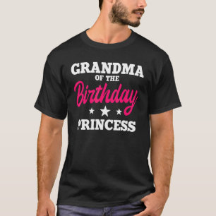 Farmor från födelsedag Princess Party Bday Celebr T Shirt
