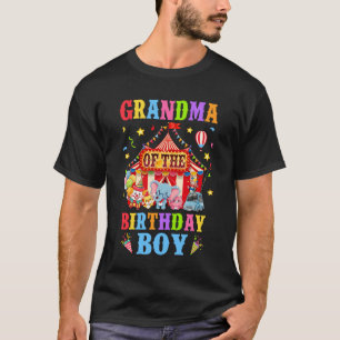 Farmor från födelsedagen för Boy Circus Carnival t Shirt
