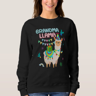 Farmor från födelsedagens lamazing Alpaca Theme Fa T Shirt
