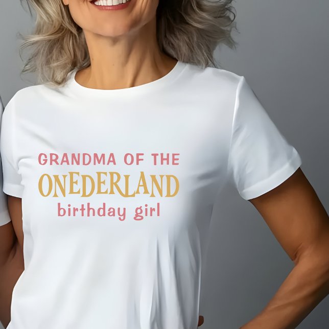 Farmor från födelsedagsflickan Alice i Wonderland T Shirt (Skapare uppladdad)