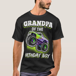 Farmor från födelsedagspojken Monster Lastbil föde T Shirt